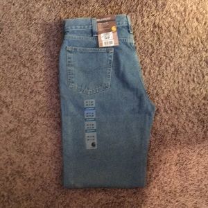 NWT carhartt mens Jeans 36X36 relaxed fit